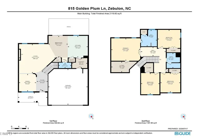 Photo 38 of Single family home for sale at 815 Golden Plum Ln, Zebulon, NC 27597 | MLS# 10181014 | Listing updated on 2026-09-04