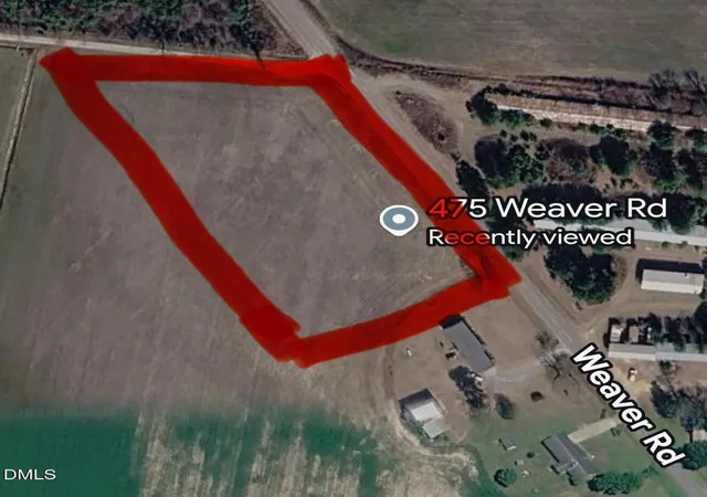 Photo 2 of Land for sale at 475 Weaver Rd, Goldsboro, NC 27530 | MLS# 10181566 | Listing updated on 2026-09-12