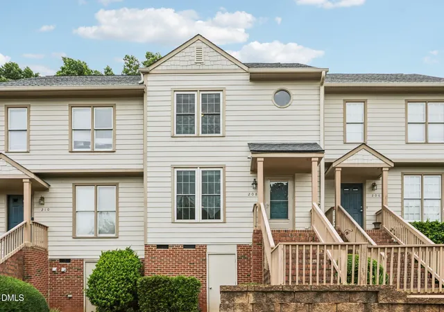 Photo 1 of Townhouse for sale at 208 Windbyrne Dr, Cary, NC 27513 | MLS# 10182684 | Listing updated on 2026-09-17