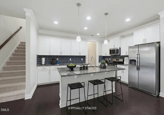 Photo 3 of Townhouse for sale at 1229 Treetop Meadow Ln, Wake Forest, NC 27587 | MLS# 10181927 | Listing updated on 2026-09-20