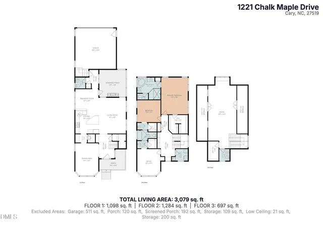 94th image of 1221 Chalk Maple Dr, Cary, NC 27519 | MLS# 10187429