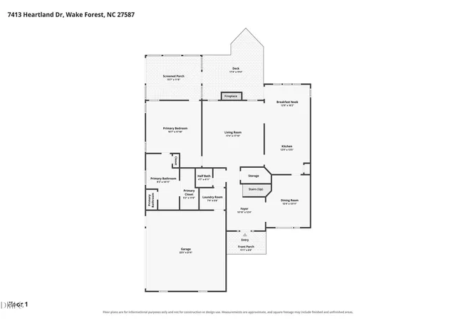 5th image of 7413 Heartland Dr, Wake Forest, NC 27587 | MLS# 10183894