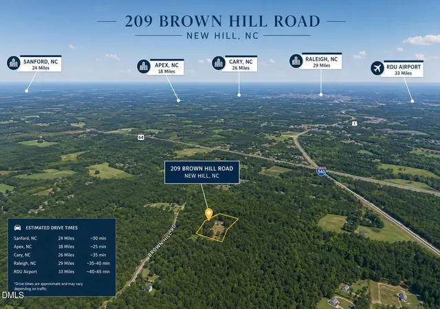 1st image of 209 Brown Hill Rd, New Hill, NC 27562 | MLS# 10183126