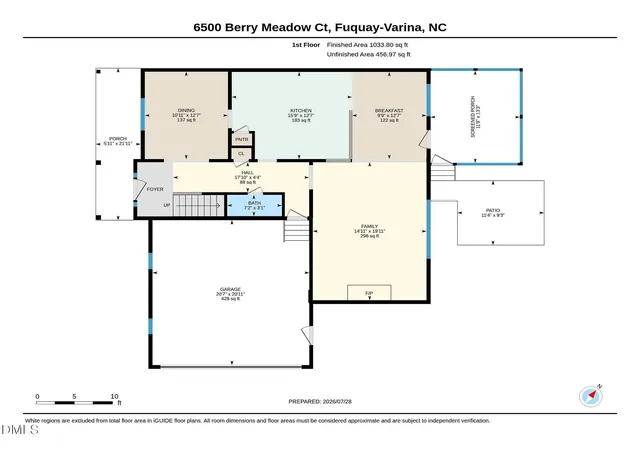 Photo 3 of Single family home for sale at 6500 Berry Meadow Ct, Fuquay Varina, NC 27526 | MLS# 10183222 | Listing updated on 2026-09-17