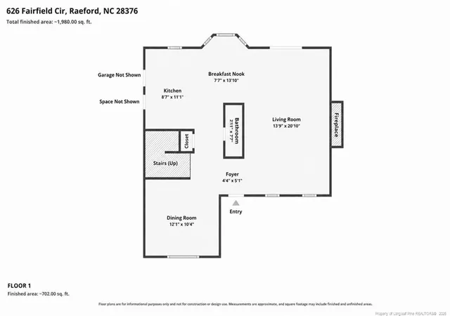 Photo 36 of Single family home for sale at 626 Fairfield Cir, Raeford, NC 28376 | MLS# 766923 | Listing updated on 2026-09-04