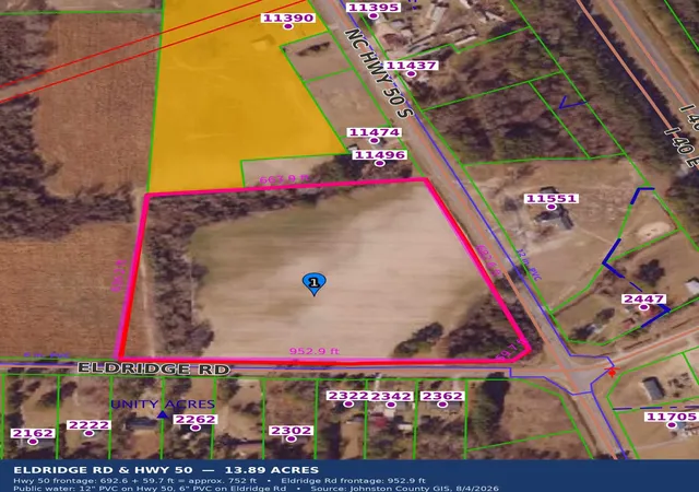 8th image of 0 Eldridge Rd, Newton Grove, NC 28366 | MLS# 10184229