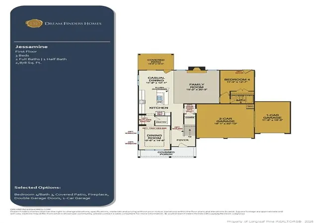 2nd image of 19 Hallwood (lot 35) Dr, Dunn, NC 28334 | MLS# 767406