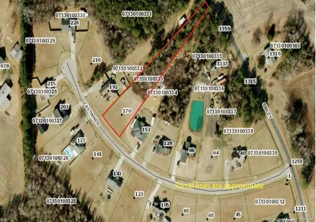 Photo 4 of Land for sale at 170 Eastwind Dr, Lumberton, NC 28358 | MLS# 767462 | Listing updated on 2026-09-12