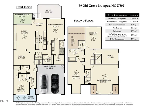 67th image of 39 Old Grove Ln, Apex, NC 27502 | MLS# 10185754