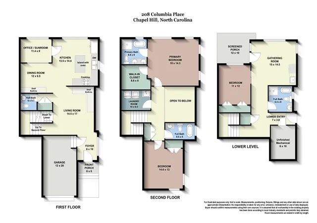 35th image of 208 W Columbia Pl W, Chapel Hill, NC 27516 | MLS# 10185807