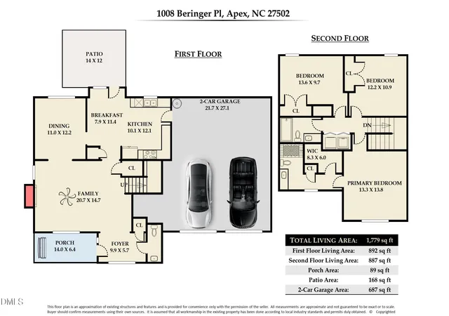 37th image of 1008 Beringer Pl, Apex, NC 27502 | MLS# 10186023