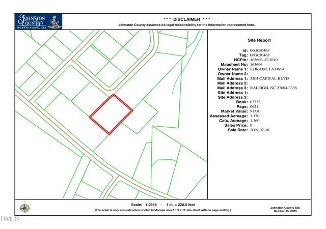 Land for sale at 10666 Cleveland Rd, Garner, NC 27529 | MLS# 10186105