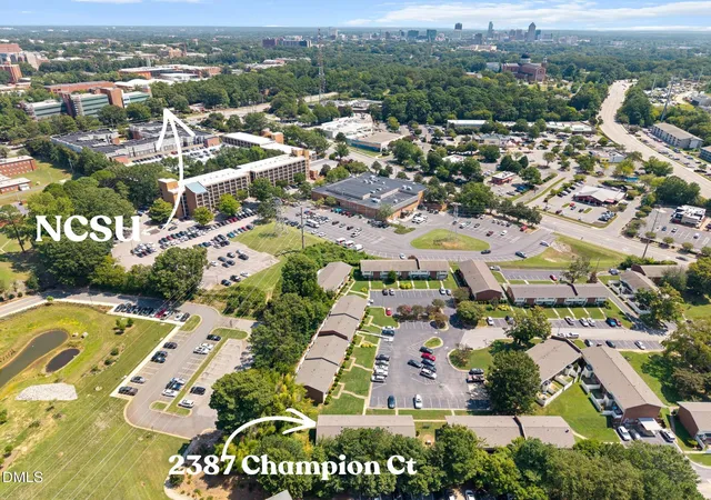 Photo 1 of Condo for sale at 2387 Champion Ct, Raleigh, NC 27606 | MLS# 10189163 | Listing updated on 2026-09-14