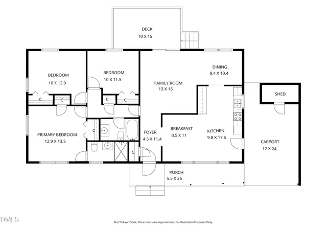 37th image of 6223 Dello St, Durham, NC 27712 | MLS# 10186646