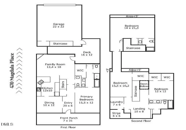 51st image of 470 Magdala Pl, Apex, NC 27502 | MLS# 10187001