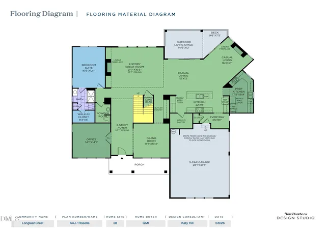 Photo 3 of Single family home for sale at 6744 Evergreen Hl Dr #28, Holly Springs, NC 27540 | MLS# 10186936 | Listing updated on 2026-09-18