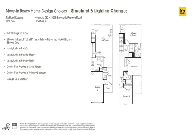 Photo 3 of Townhouse for sale at 10509 Brookside Reserve Rd, Raleigh, NC 27614 | MLS# 10188291 | Listing updated on 2026-08-31