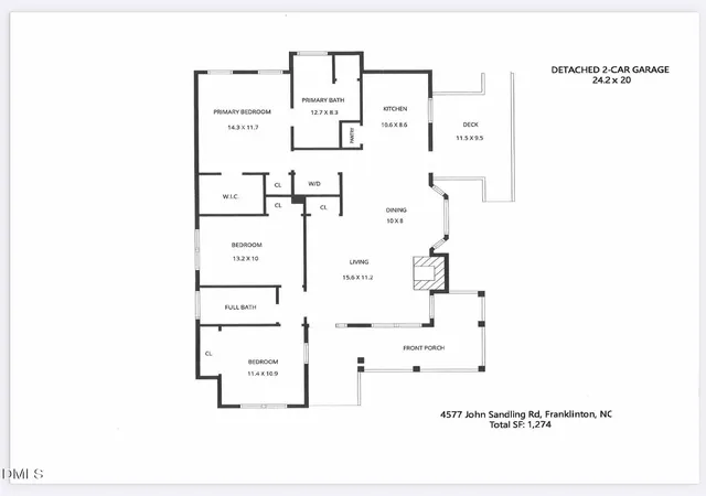 2nd image of 4577 John Sandling Rd, Franklinton, NC 27525 | MLS# 10188057