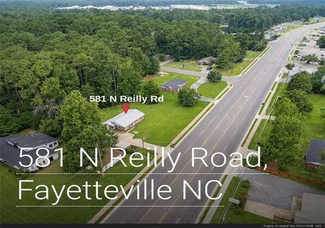 Photo 1 of Single family home for sale at 581 N Reilly Rd, Fayetteville, NC 28303 | MLS# 768197 | Listing updated on 2026-09-05