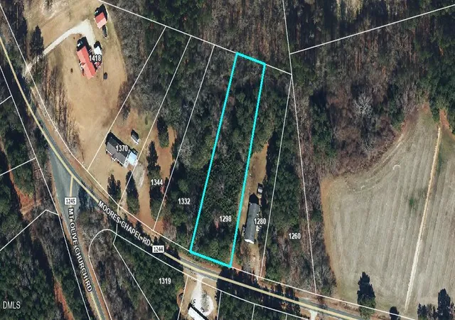 Photo 1 of Land for sale at 1298 Moores Chapel Rd, Lillington, NC 27546 | MLS# 10188364 | Listing updated on 2026-09-01