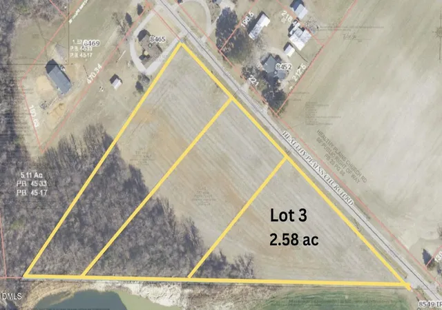 Land for sale at 000 Healthy Plains Church Rd, Sims, NC 27880 | MLS# 10188974
