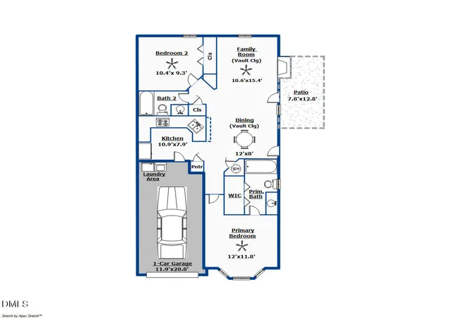 Photo 3 of Single family home for sale at 9931 Treymore Dr, Raleigh, NC 27617 | MLS# 10189527 | Listing updated on 2026-09-04