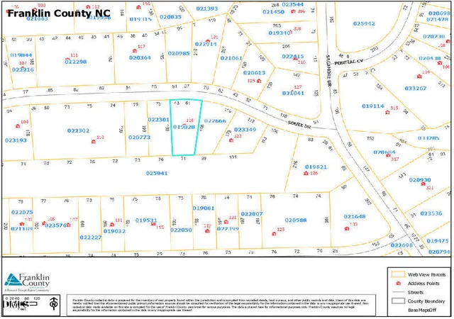 Photo 3 of Land for sale at 118 Souix Dr, Louisburg, NC 27549 | MLS# 10189816 | Listing updated on 2026-08-31