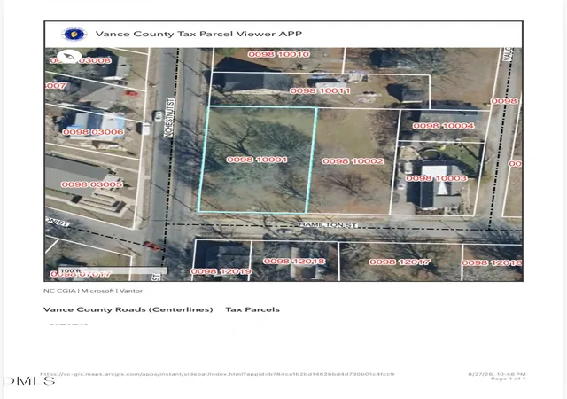 Photo 2 of Land for sale at 218 Hamilton St, Henderson, NC 27536 | MLS# 10189496 | Listing updated on 2026-08-29