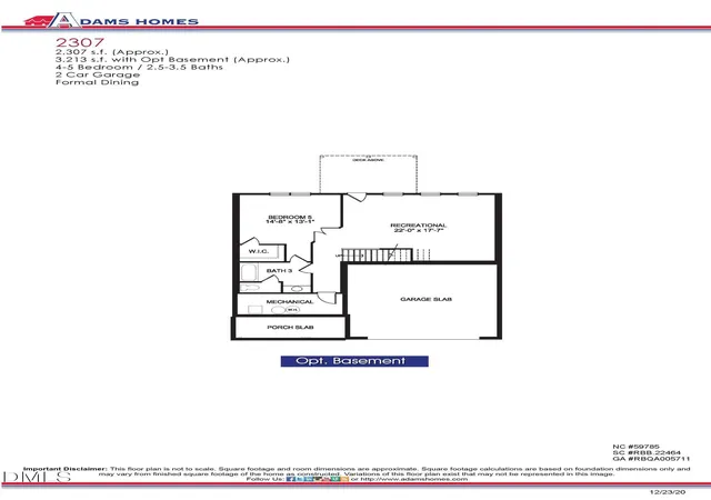 Photo 3 of Single family home for sale at 613 Melrose Ct, Sanford, NC 27330 | MLS# 10189802 | Listing updated on 2026-09-21