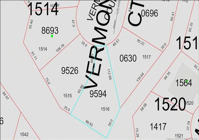 Photo 1 of Land for sale at Vermont Ct, Sanford, NC 27330 | MLS# 761001 | Listing updated on 2026-04-18