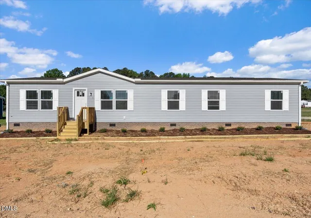 Photo 1 of Manufactured home for sale at 119 Falls Ln, Henderson, NC 27536 | MLS# 10161835 | Listing updated on 2026-04-23