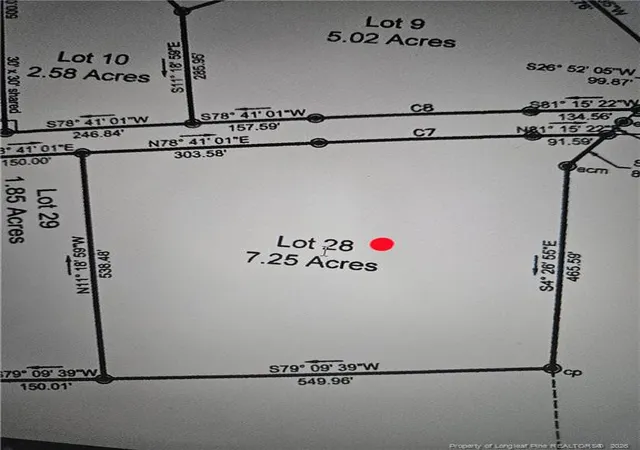 Photo 1 of Land for sale at Lot 28 Stuarts Ml Rd, Fairmont, NC 28340 | MLS# 756454 | Listing updated on 2026-02-18