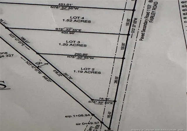 Photo 2 of Land for sale at Lot 3 Fairley Rd, Maxton, NC 28364 | MLS# 762291 | Listing updated on 2026-05-08