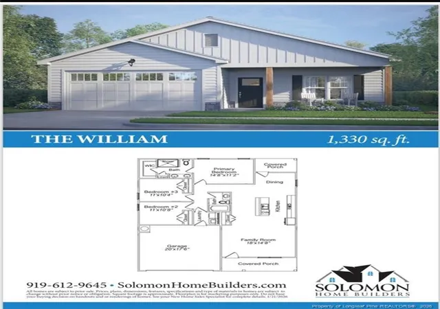Photo 2 of Single family home for sale at 148 Evelene Way, Clinton, NC 28328 | MLS# 761875 | Listing updated on 2026-05-03