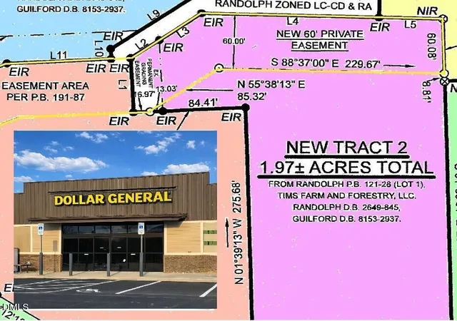 Photo 1 of Land for sale at Tbd Old 421 Rd, Liberty, NC 27298 | MLS# 10050380 | Listing updated on 2026-04-08