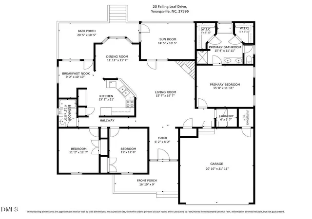 Photo 23 of Single family home for sale at 20 Falling Leaf Dr, Youngsville, NC 27596 | MLS# 10152401 | Listing updated on 2026-04-20