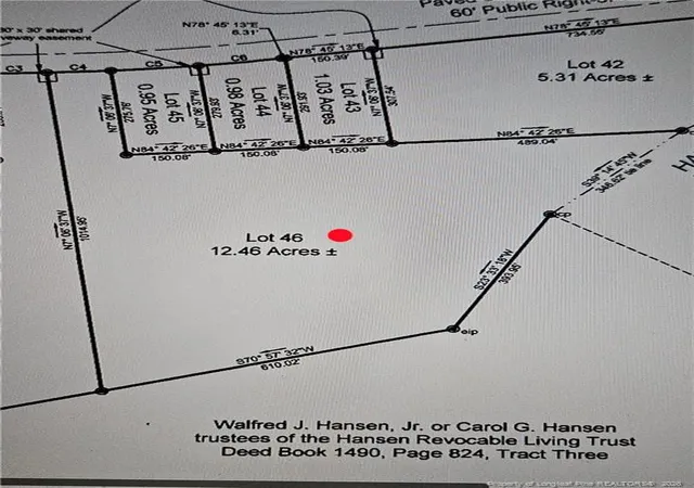 Photo 1 of Land for sale at Lot 46 Stuarts Ml Rd, Fairmont, NC 28340 | MLS# 756443 | Listing updated on 2026-02-18