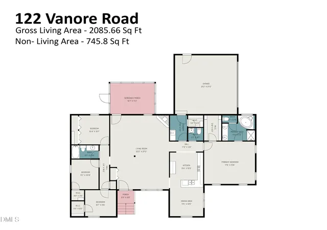 Photo 31 of Single family home for sale at 122 Vanore Rd, West End, NC 27376 | MLS# 10158060 | Listing updated on 2026-05-09
