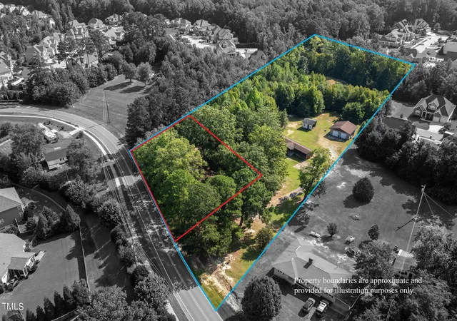 Photo 1 of Land for sale at 2801 Evans Rd, Apex, NC 27502 | MLS# 10147970 | Listing updated on 2026-04-20