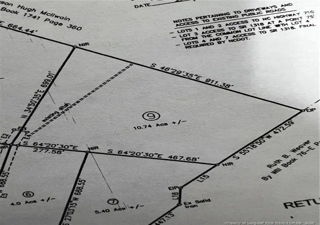 Photo 1 of Land for sale at Lot 9 Buie Philadelphus Rd, Red Springs, NC 28377 | MLS# 760855 | Listing updated on 2026-04-16