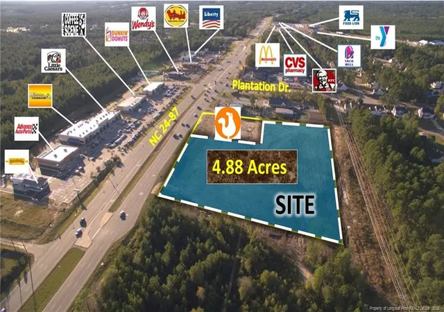 Photo 1 of Land for sale at Nc Hwy 87, Cameron, NC 28326 | MLS# 611398 | Listing updated on 2026-03-27
