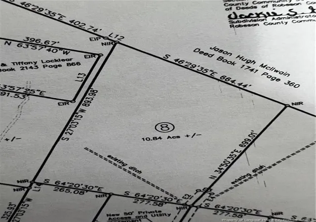 Photo 1 of Land for sale at Lot 8 Buie Philadelphus Rd, Red Springs, NC 28377 | MLS# 760848 | Listing updated on 2026-04-16