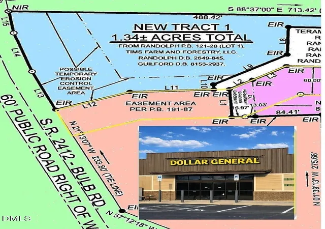 Photo 1 of Land for sale at Tbd Bulb Road, Liberty, NC 27298 | MLS# 10050381 | Listing updated on 2026-04-08