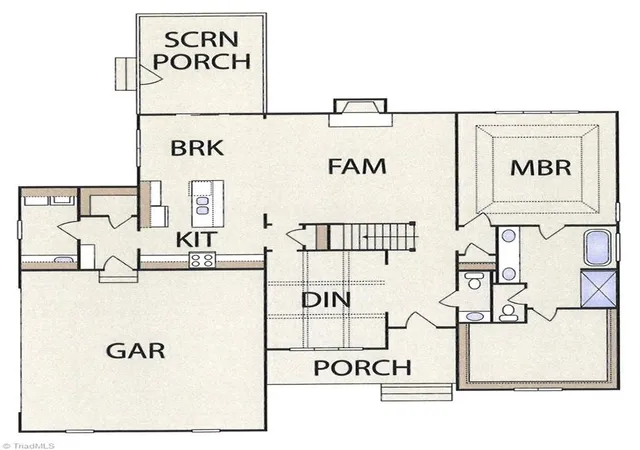 3rd image of 7616 Dovefield Dr, Stokesdale, NC 27357 | MLS# 1199857