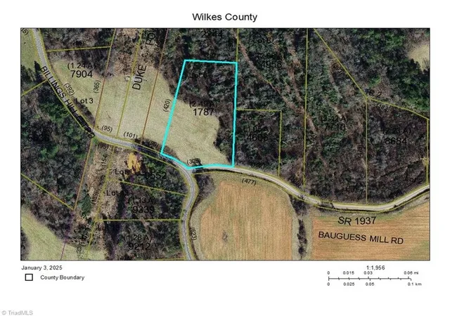 Photo 4 of Land for sale at 2733 Billings Hl Church Rd, Traphill, NC 28685 | MLS# 1166427 | Listing updated on 2025-11-26