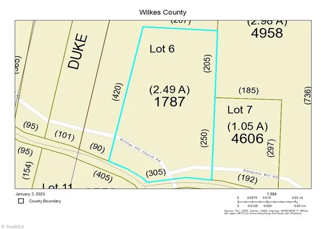 Photo 5 of Land for sale at 2733 Billings Hl Church Rd, Traphill, NC 28685 | MLS# 1166427 | Listing updated on 2025-11-26