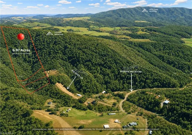 1st image of 000 000 Big Rock Ln #Lots 8, 9 and 10, Lowgap, NC 27024 | MLS# 1230389