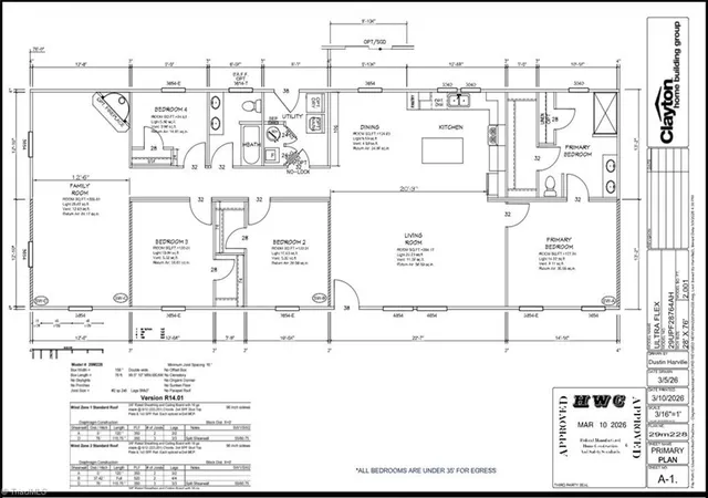 Photo 3 of Manufactured home for sale at 327 Macy Mae Way, Reidsville, NC 27320 | MLS# 1224970 | Listing updated on 2026-09-15