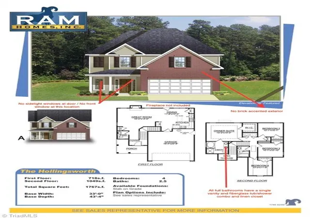 Photo 2 of Single family home for sale at 2011 Peggy Joe Way, Greensboro, NC 27405 | MLS# 1228675 | Listing updated on 2026-07-22