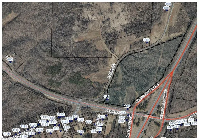 Photo 2 of Land for sale at 0 Adams Rd, Reidsville, NC 27320 | MLS# 1133659 | Listing updated on 2026-06-15